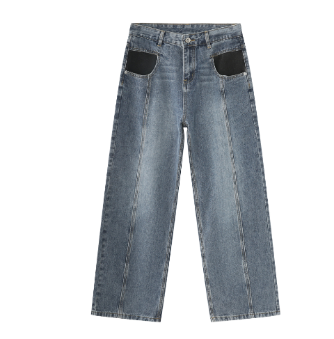 Vintage Men's Jeans with Unique Design Karis Fashions