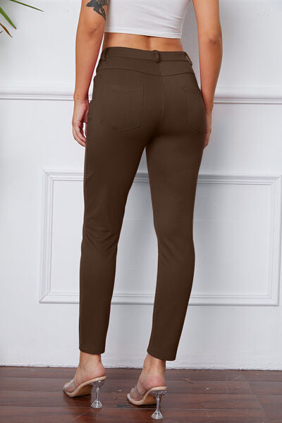 Essential Stretchy Stitch Pants- Karis Fashions