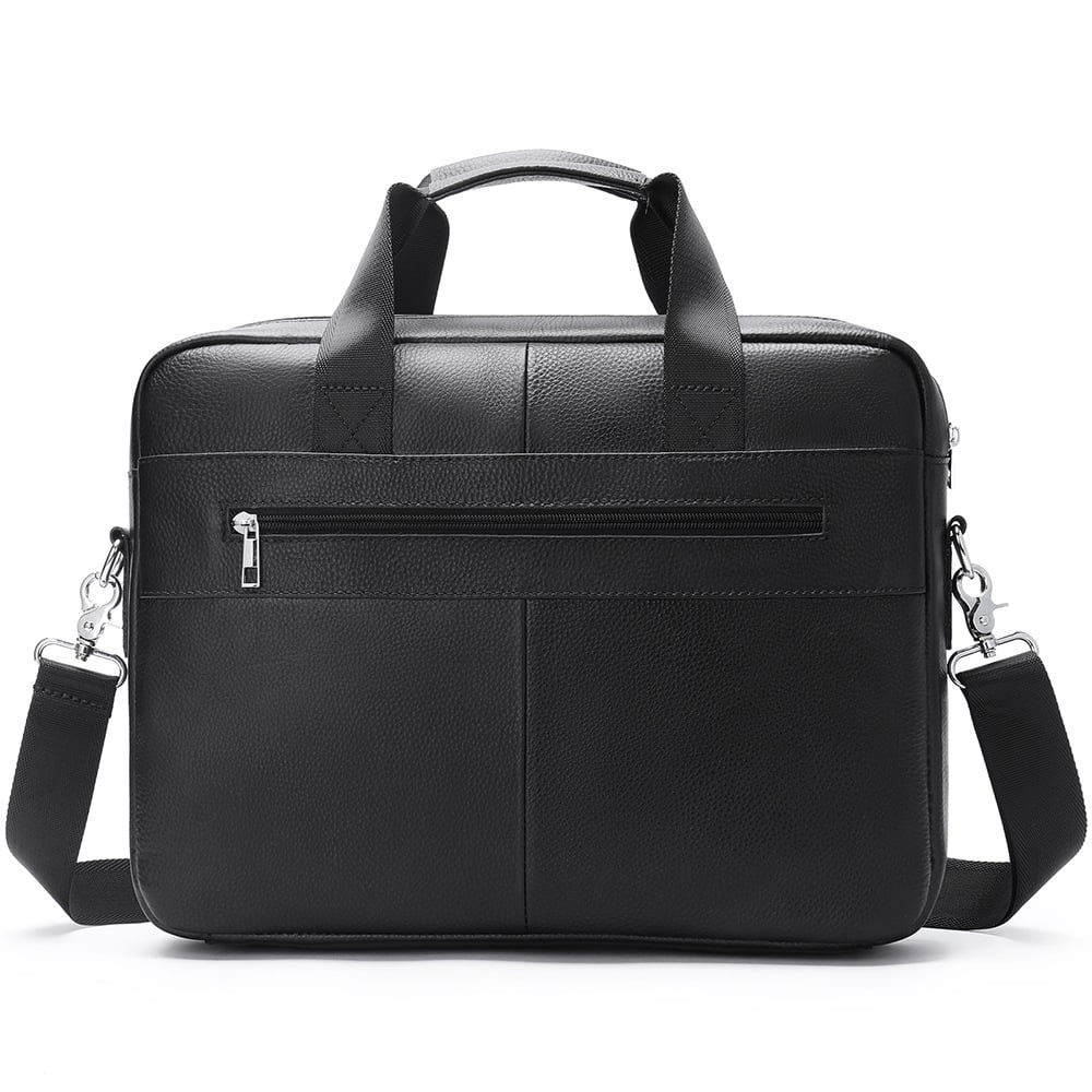 Men's Business Cowhide Laptop Briefcase Karis Fashions