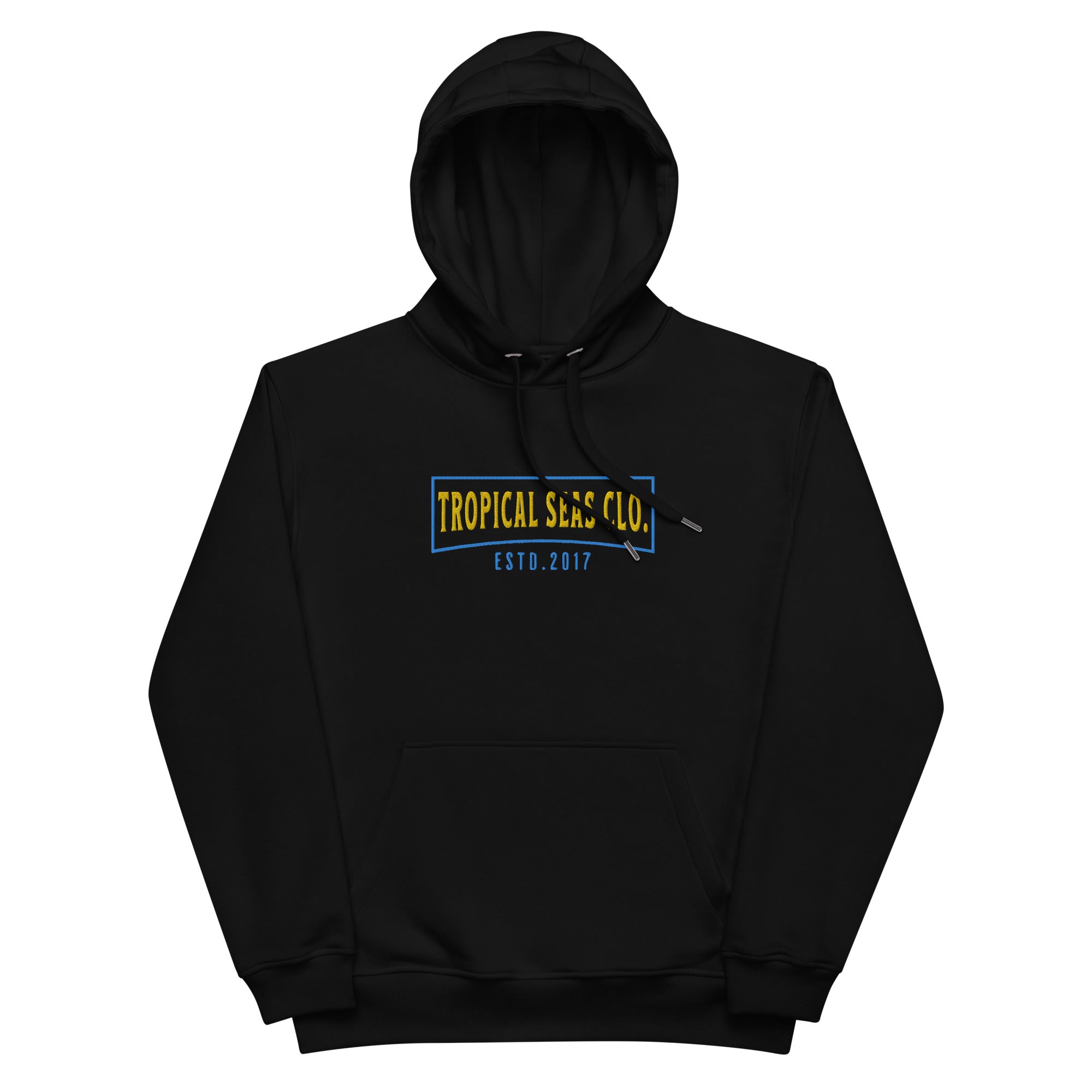 Premium Jagged Tropical Seas Eco Hoodie Karis Fashions