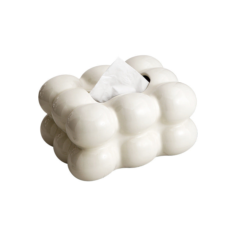 Modern Minimalist Cotton Candy Tissue Box Decor Karis Fashions