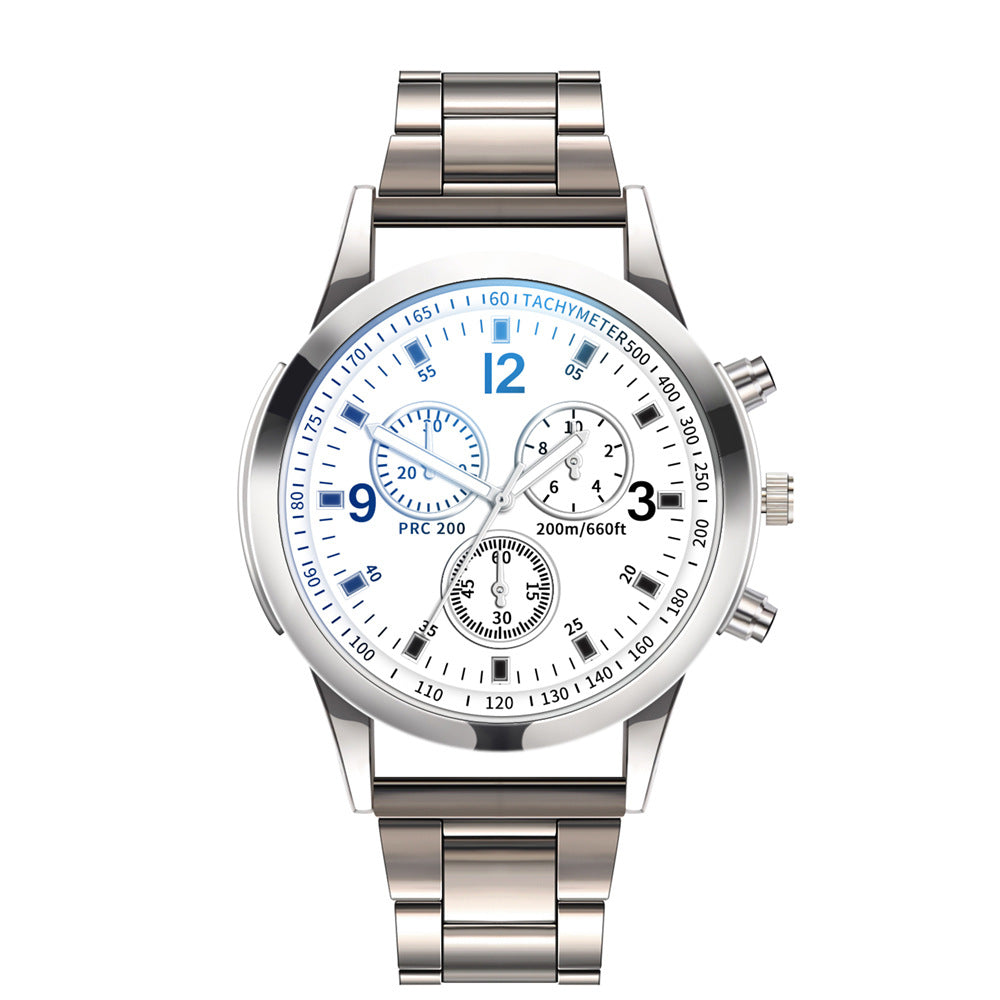 Geneva Quartz Steel Band Watch for Unisex ZA01-G Karis Fashions