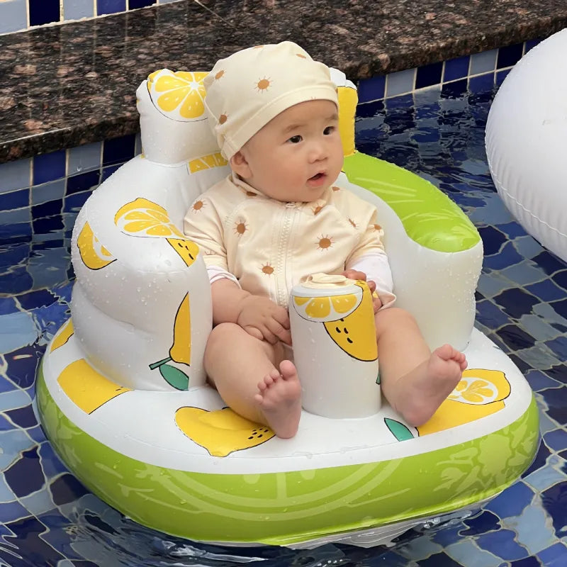 Inflatable Baby Chair for Dining & Bath Karis Fashions