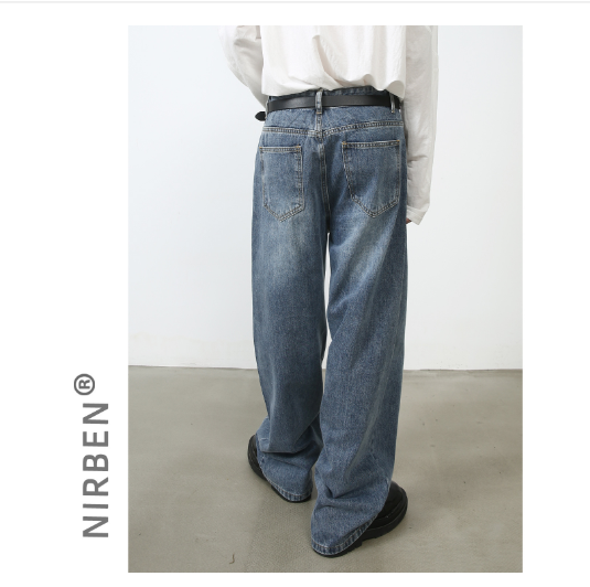 Vintage Men's Jeans with Unique Design Karis Fashions