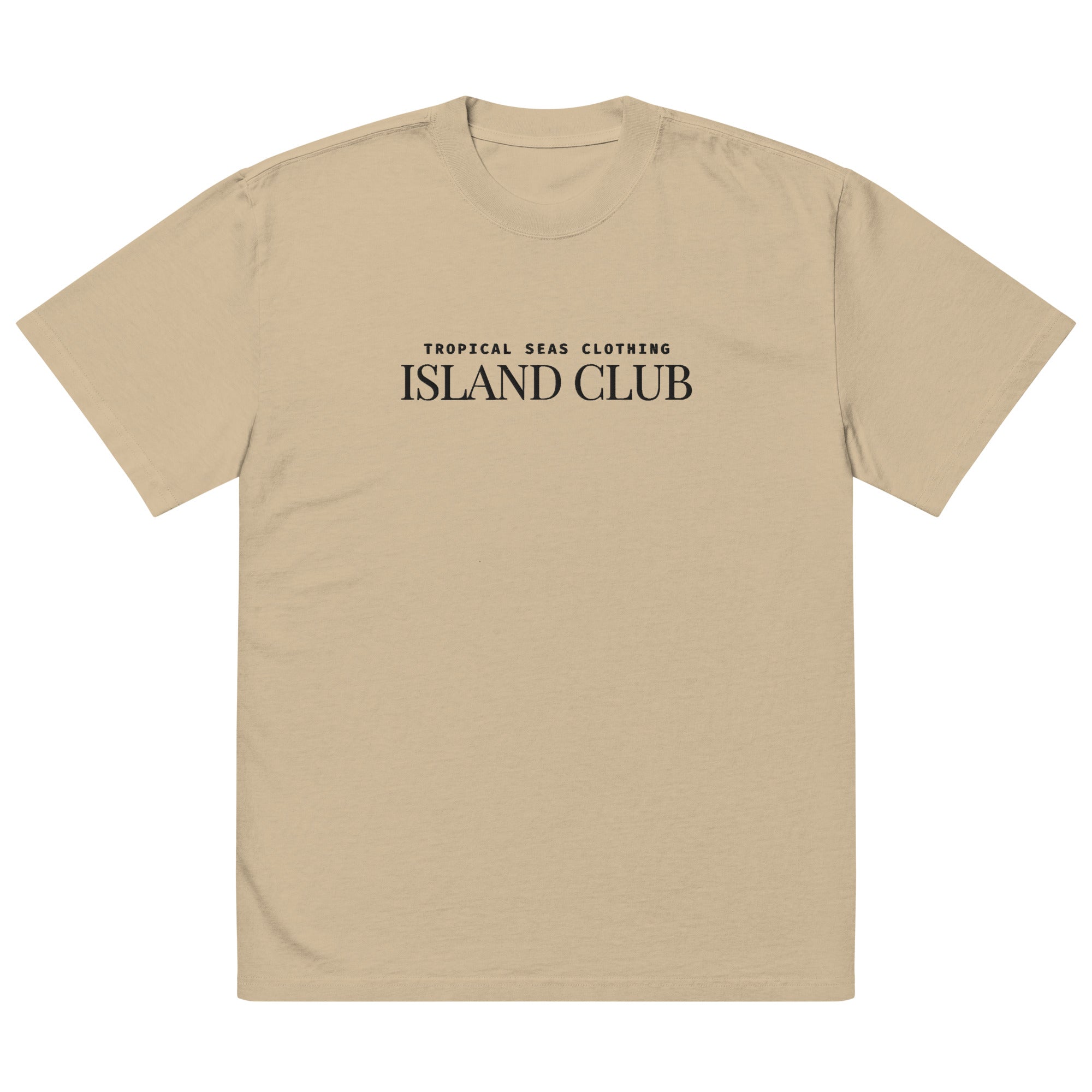 Oversized Tropical Seas faded t-shirt Karis Fashions