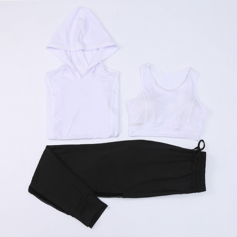 Women's Yoga and Running 3-Piece Activewear Set Karis Fashions