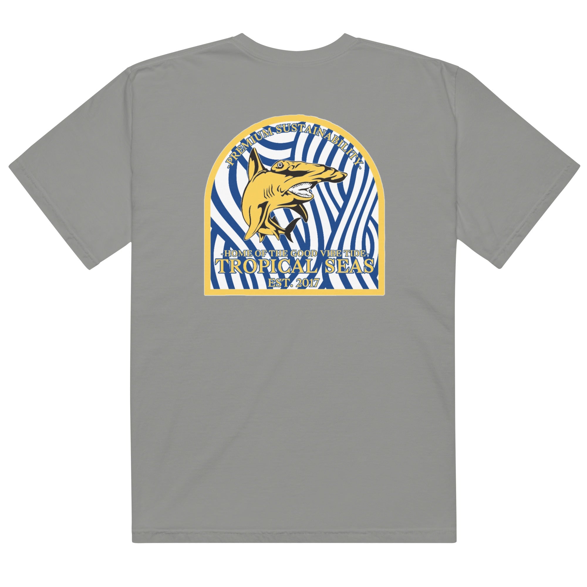 Men’s Hammerhead Shark Heavyweight T-Shirt Karis Fashions