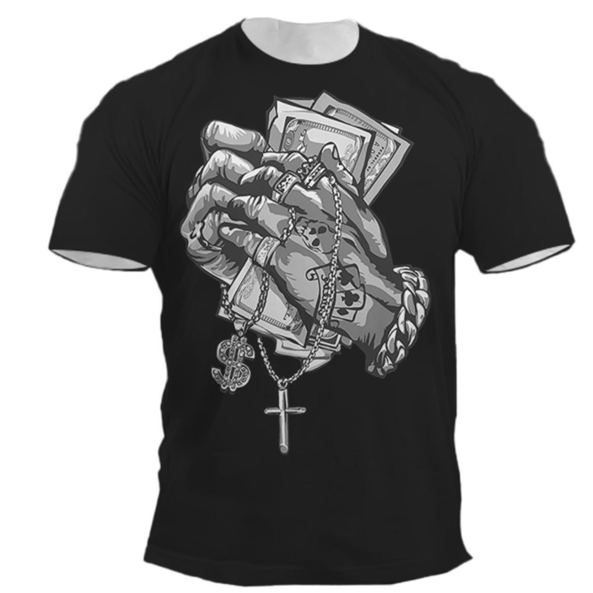 Men's Fashion 3D Printed Short Sleeve T-Shirt Karis Fashions